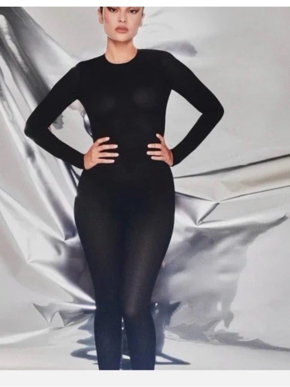SKIMS Sheer Sculp Catsuit